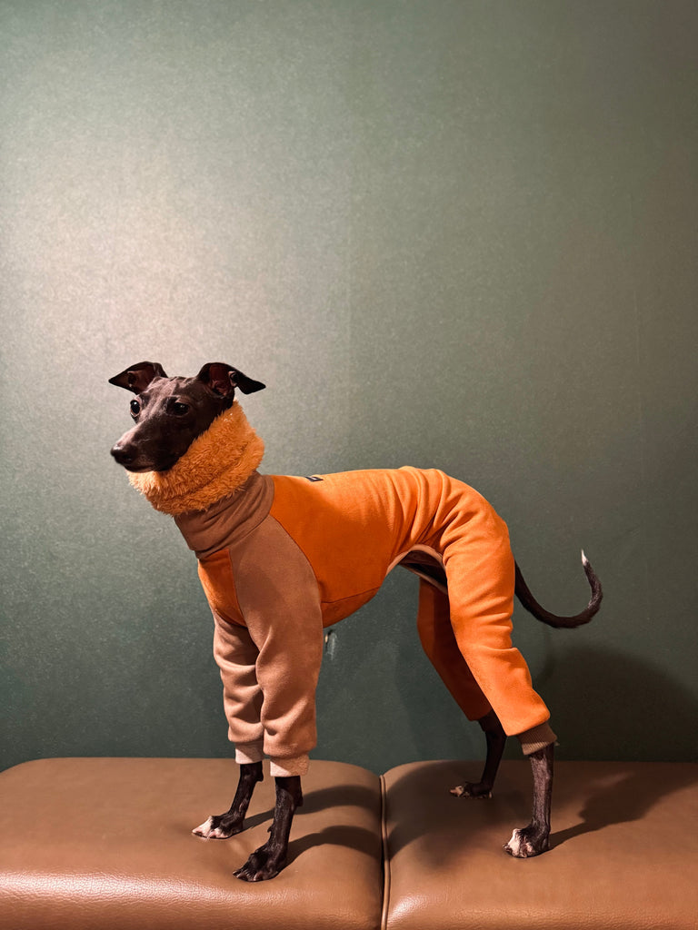 "Sumer" Suede Knit SuperHeat Rompers-CARROT&BROWN