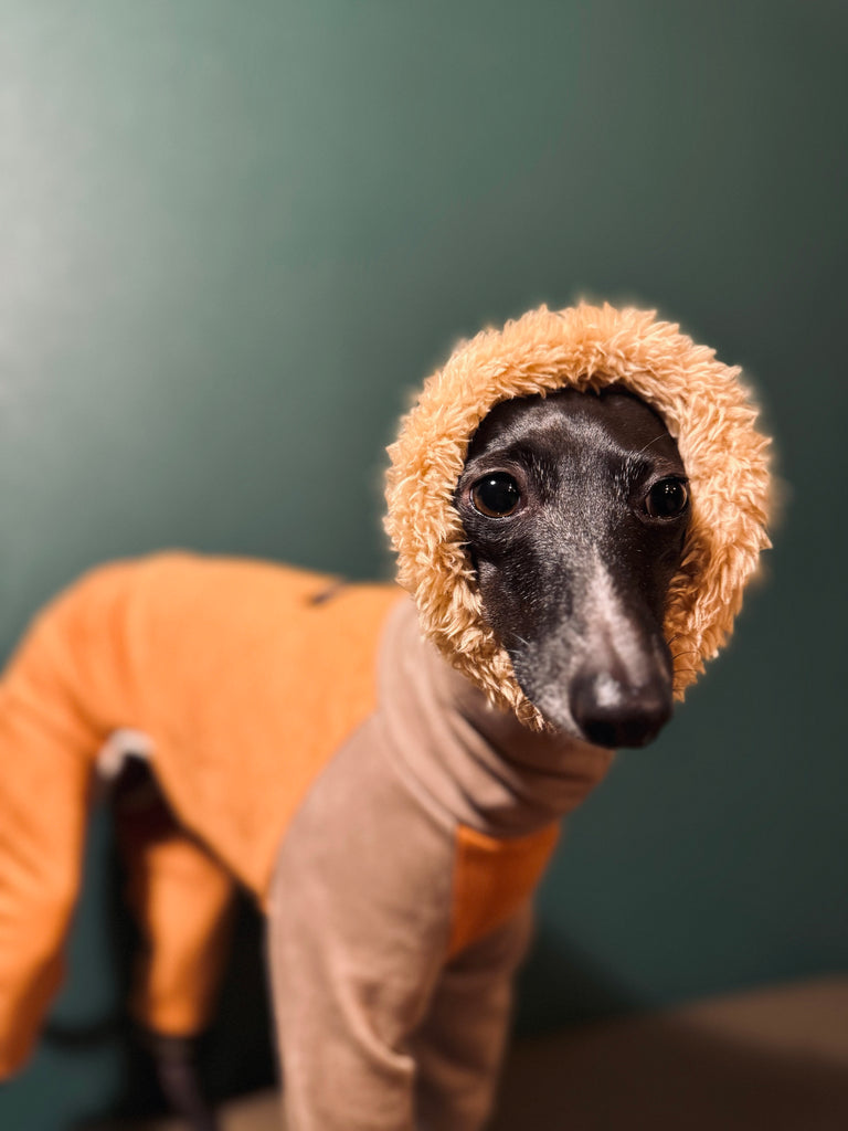 "Sumer" Suede Knit SuperHeat Rompers-CARROT&BROWN