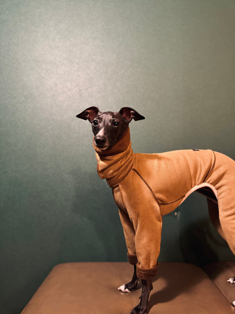 "Sumer" Mouton Heat Rompers- COCOA