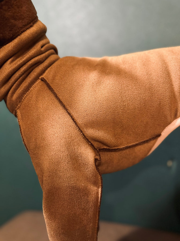 "Sumer" Mouton Heat Rompers- COCOA