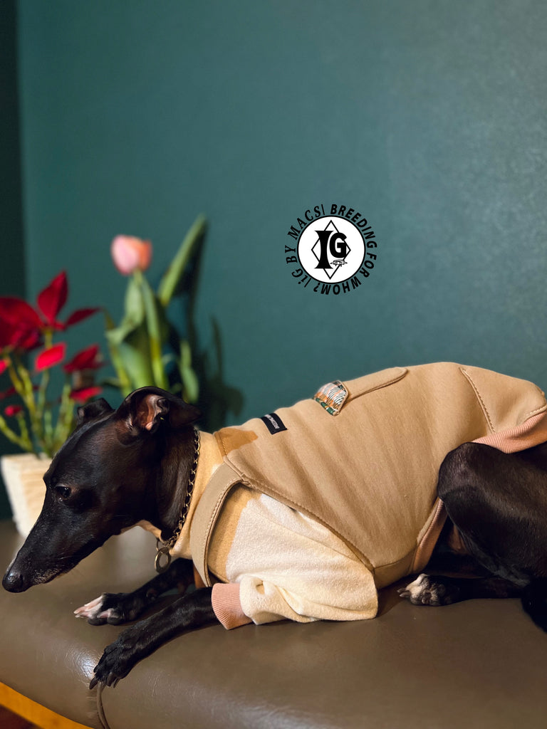 "The Night Blossom" Overall layered Pullover White/Beige Color