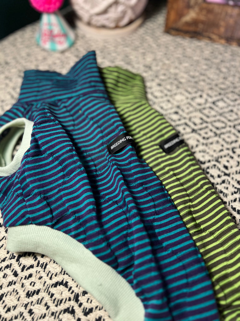 "HYGGE2"Stretch Wave Knit No-sleeve No.2