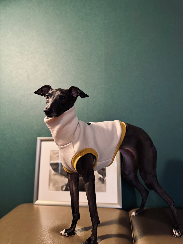 "HYGGE" Bonding Knit Short Vest  No-Sleeve- Sakura Pink Color