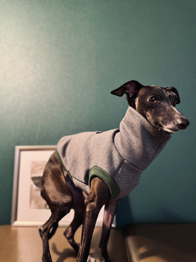 "HYGGE" Bonding Short Vest No-Sleeve-Grey Color