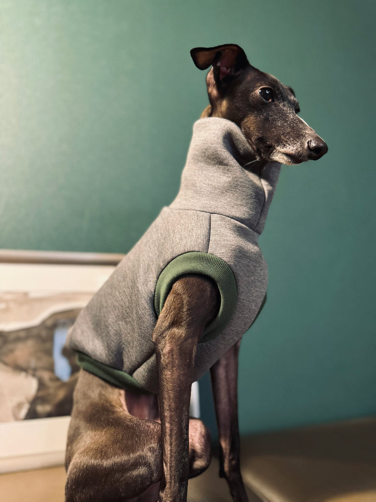 "HYGGE" Bonding Short Vest No-Sleeve-Grey Color