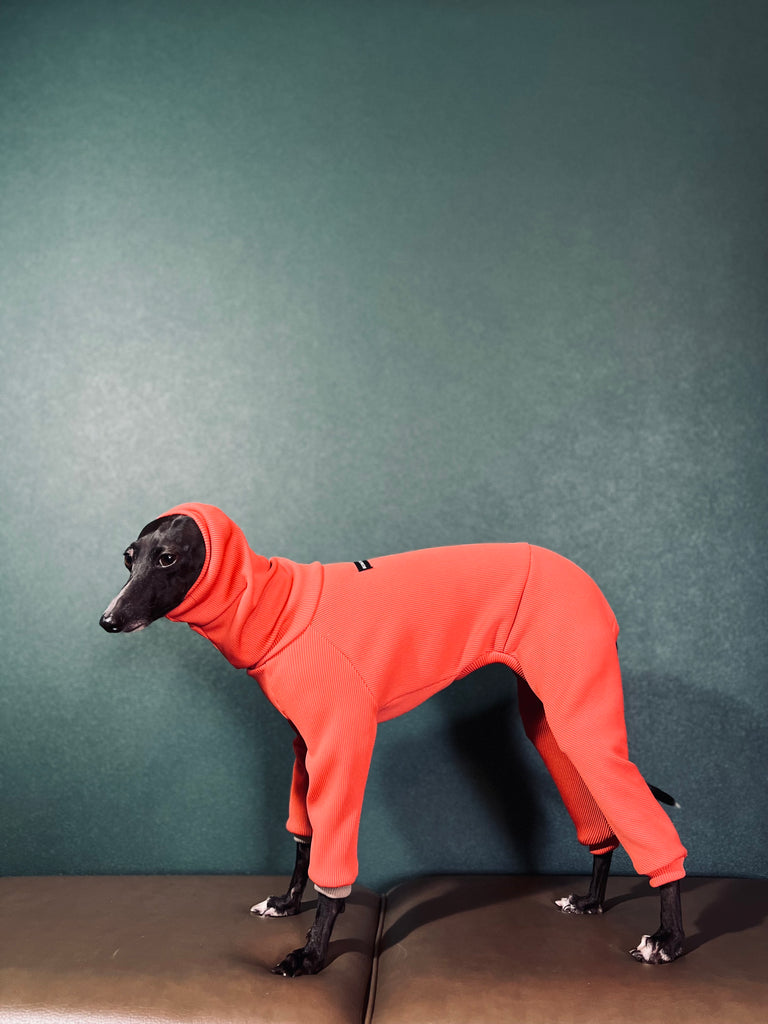 "Amore mio" Tereco Rompers Coralpink color