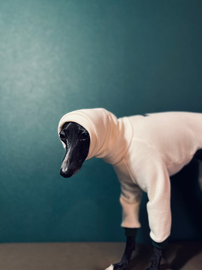 "Amore mio" Sweat rompers white body color