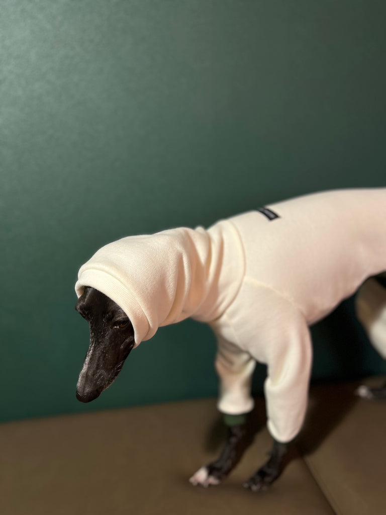 "Amore mio" Sweat rompers white body color