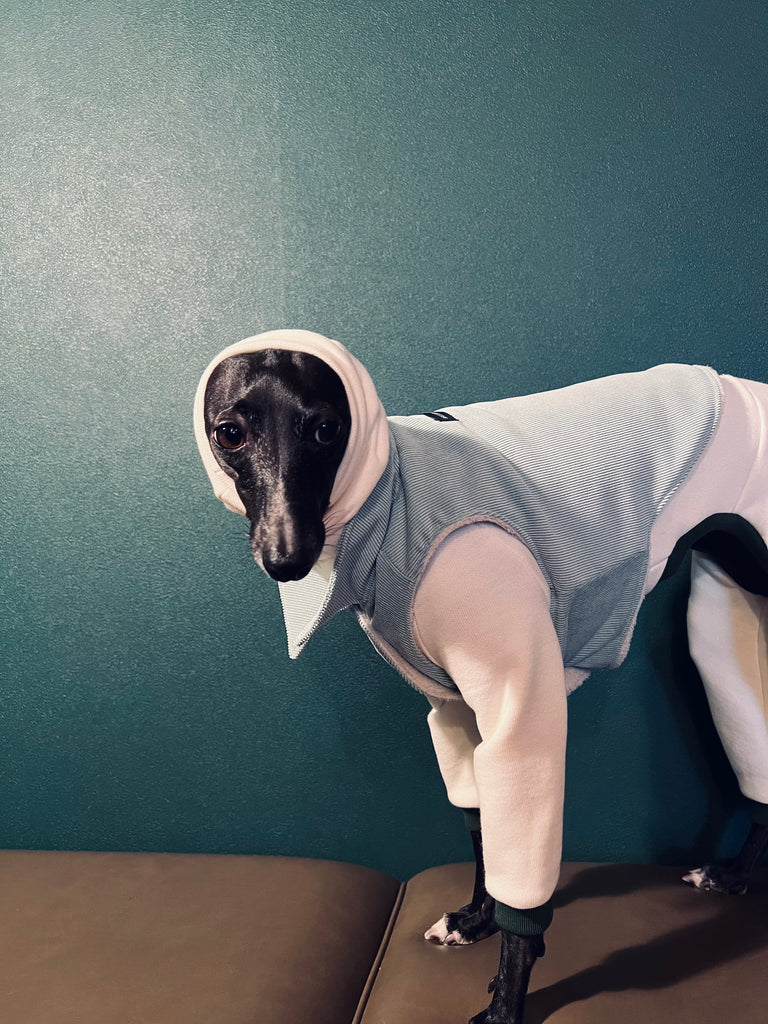 "Amore mio" Sweat rompers white body color