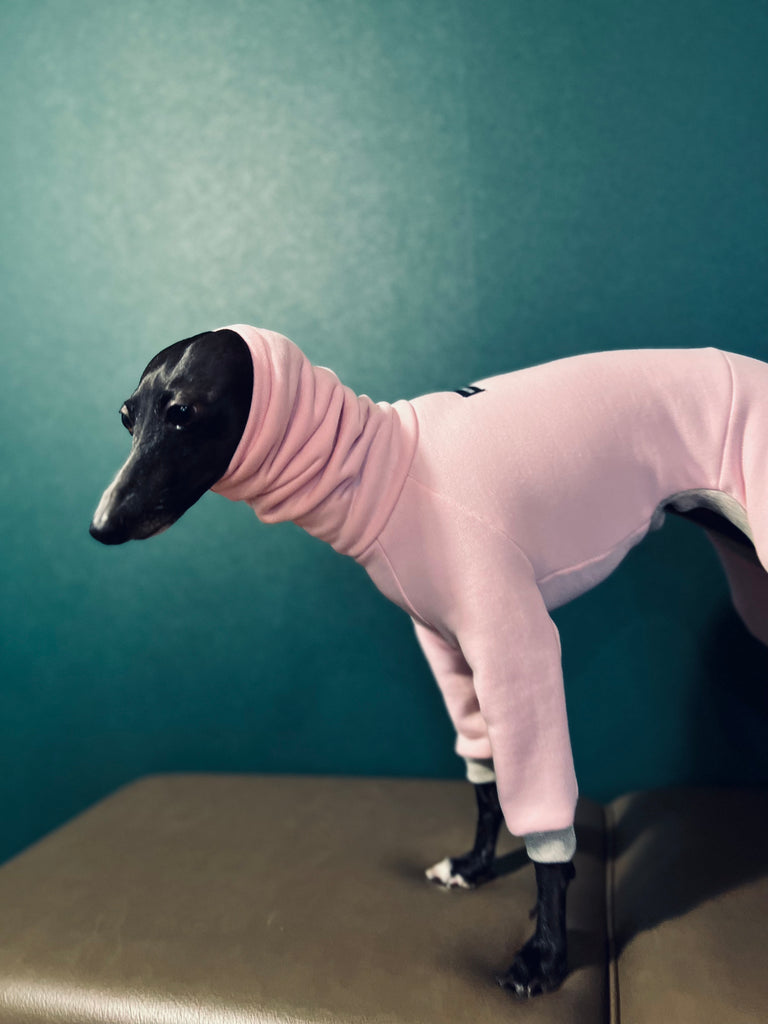 "Amore mio" Sweat Rompers babypink body color