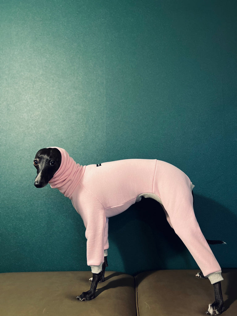 "Amore mio" Sweat Rompers babypink body color