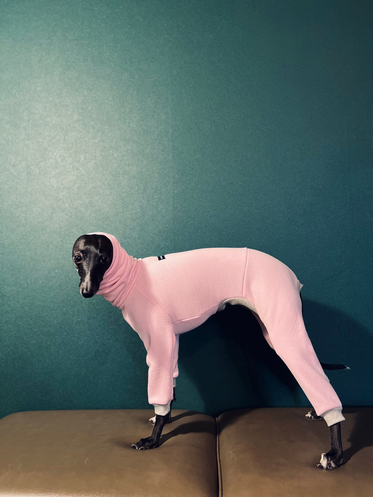 "Amore mio" Sweat Rompers babypink body color