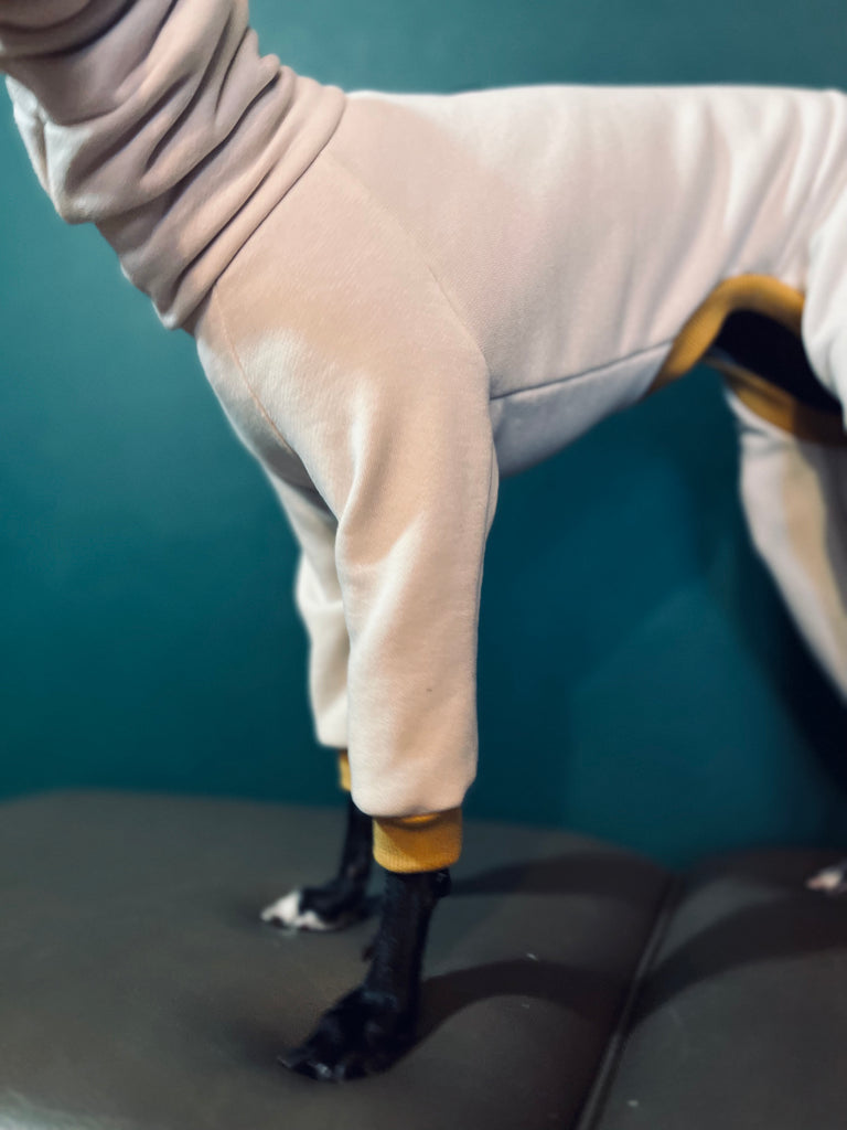 "Amore mio" sweat Rompers Grege body color