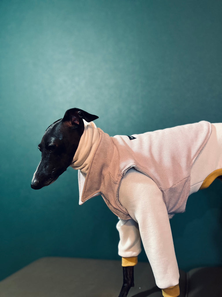 "Amore mio" sweat Rompers Grege body color