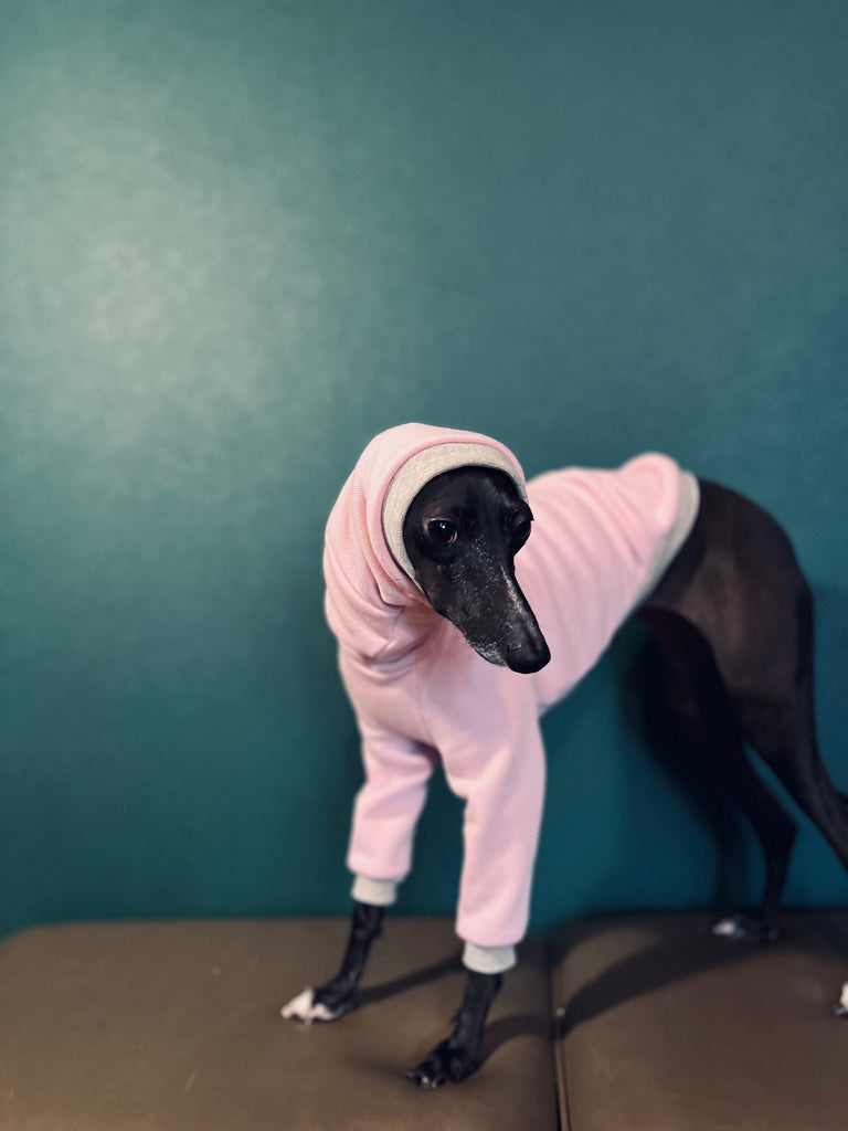 "Amore mio" sweat pullover babypink body color