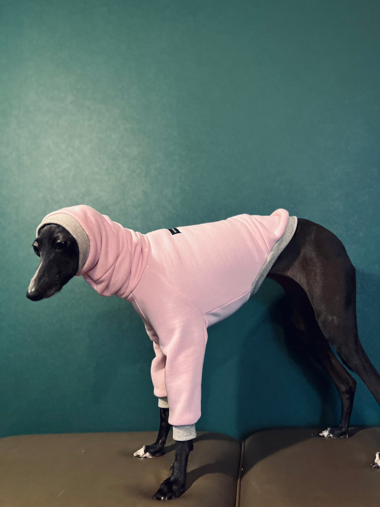 "Amore mio" sweat pullover babypink body color