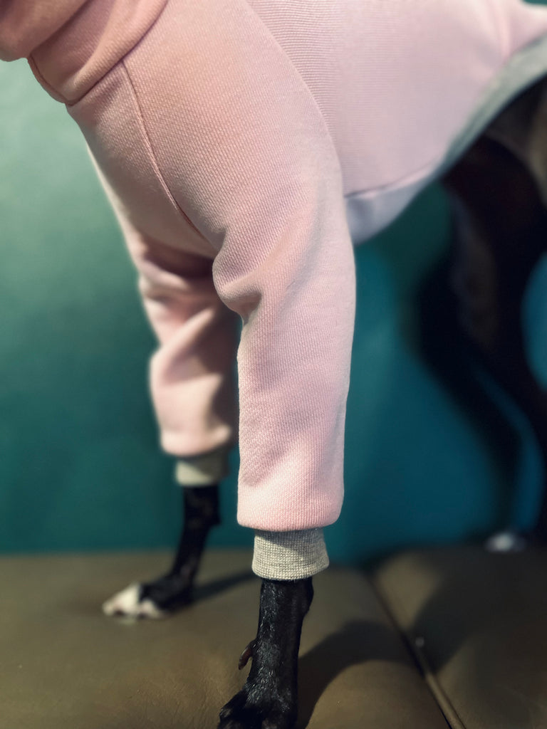 "Amore mio" sweat pullover babypink body color