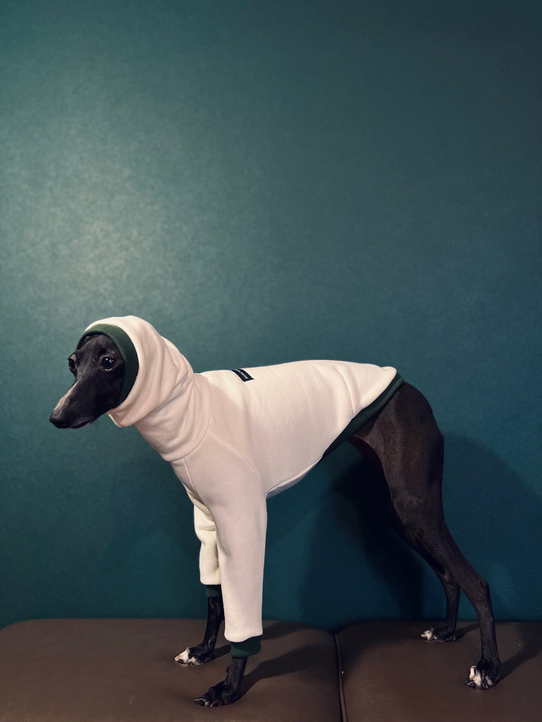 "Amore mio" sweat pullover white body color