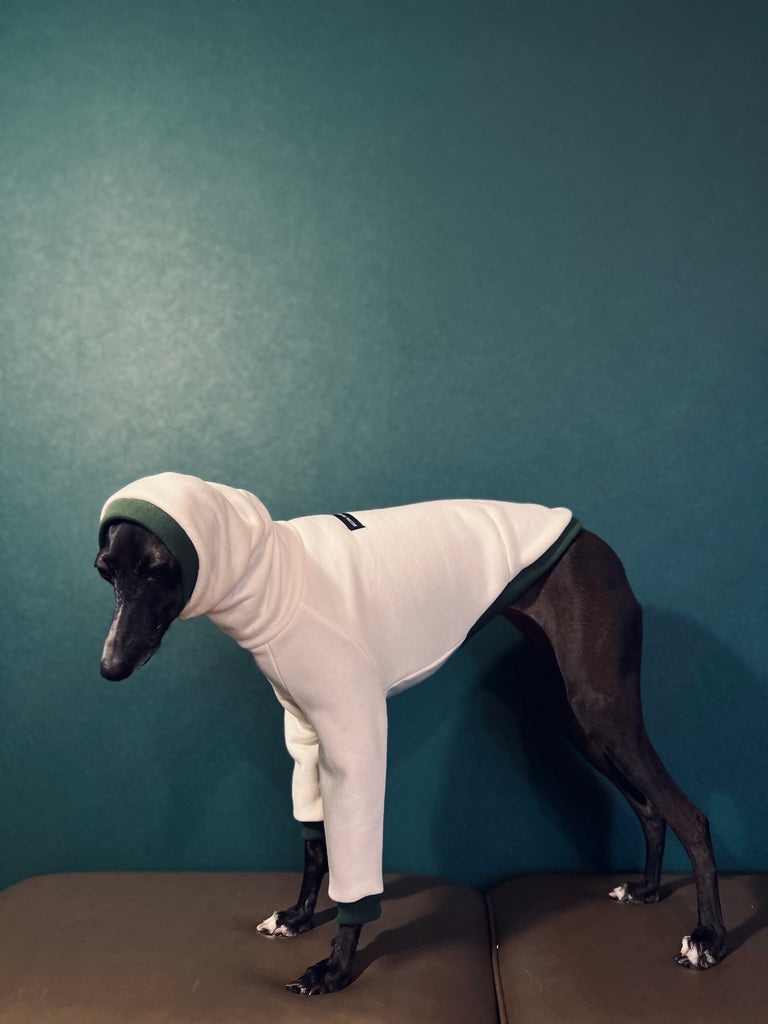 "Amore mio" sweat pullover white body color