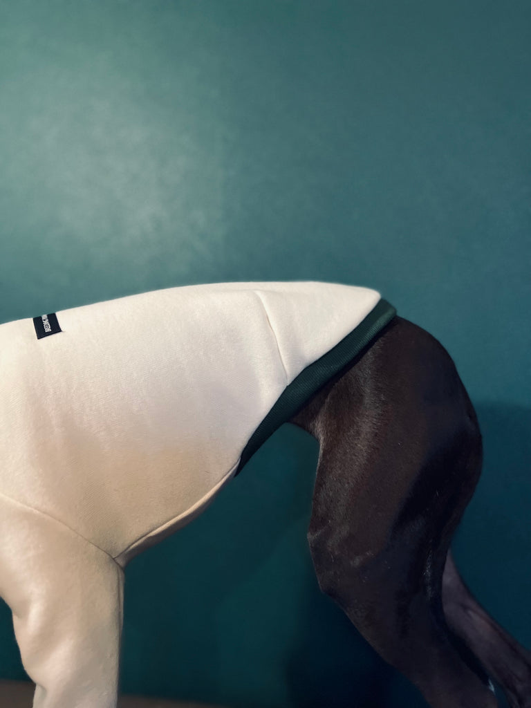 "Amore mio" sweat pullover white body color