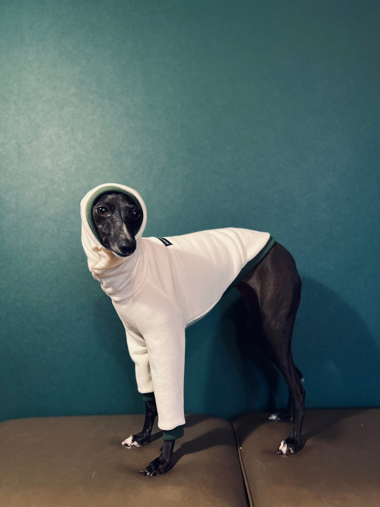 "Amore mio" sweat pullover white body color