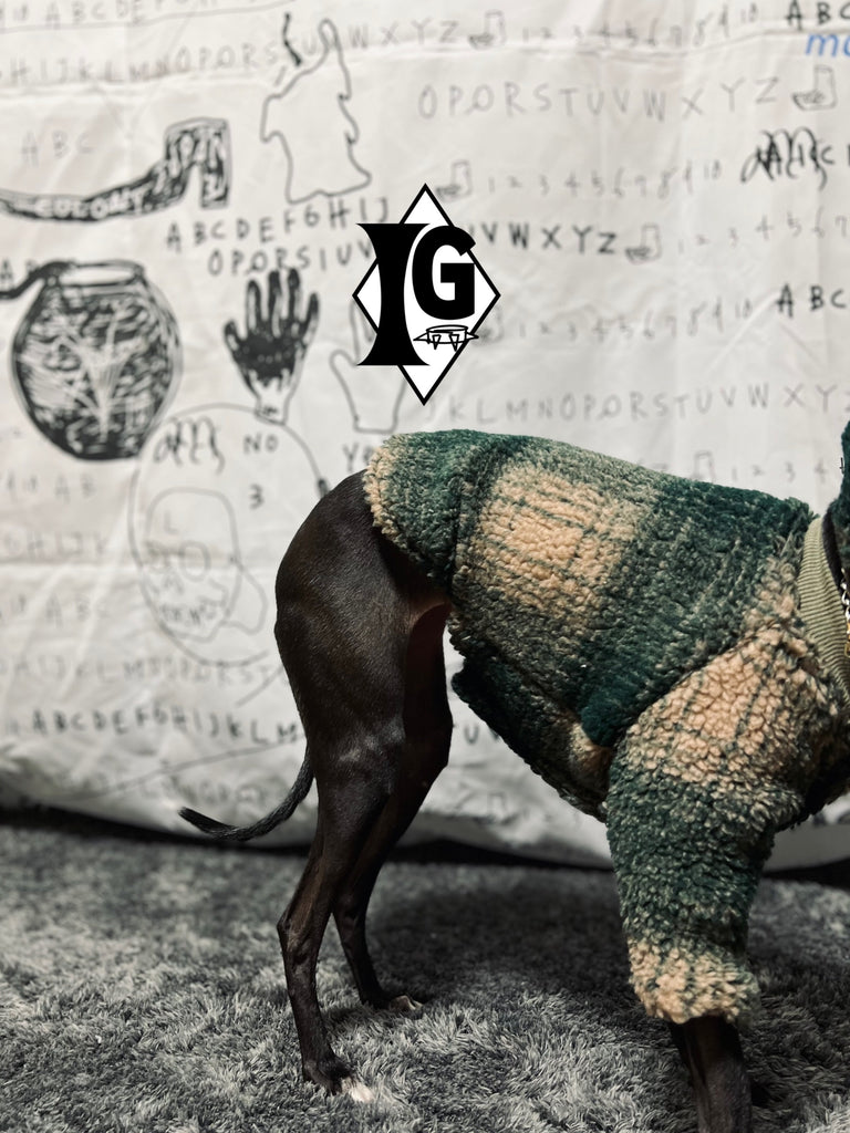 "Breeding for whom?" JACKET&CAP-GREEN