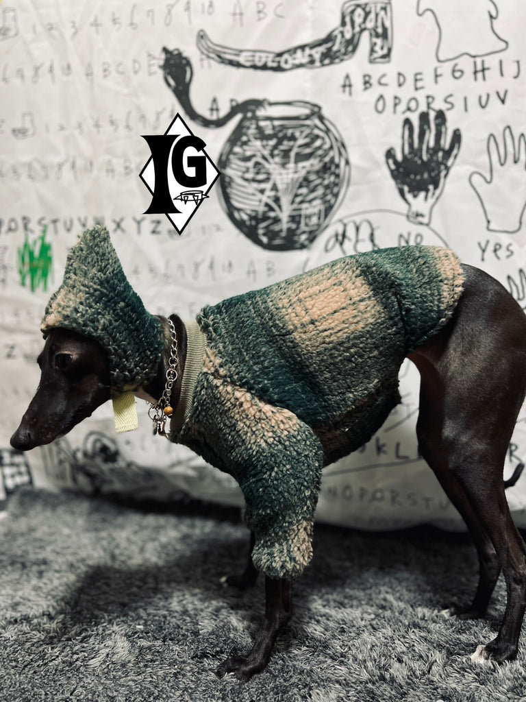 "Breeding for whom?" JACKET&CAP-GREEN