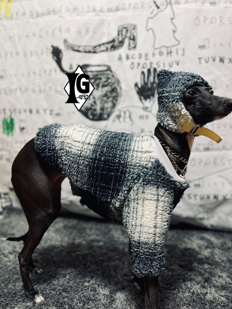 "Breeding for whom?" JACKET&CAP-NAVY