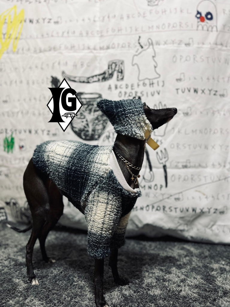 "Breeding for whom?" JACKET&CAP-NAVY