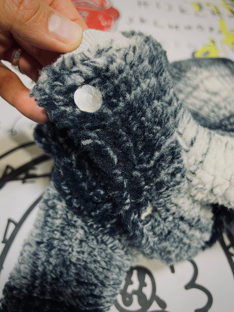 "Breeding for whom?" JACKET&CAP-NAVY