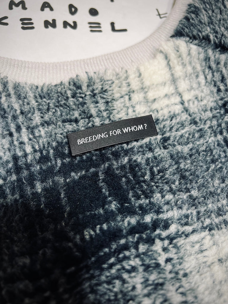 "Breeding for whom?" JACKET&CAP-NAVY