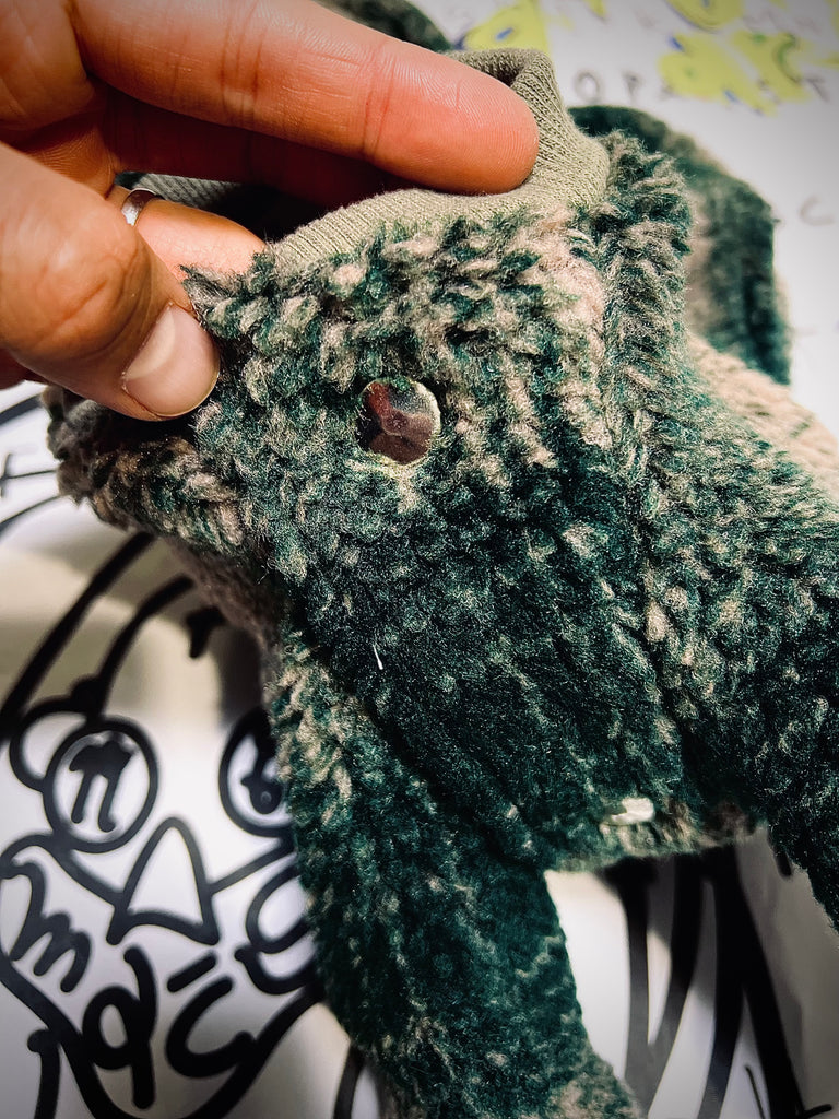 "Breeding for whom?" JACKET&CAP-GREEN