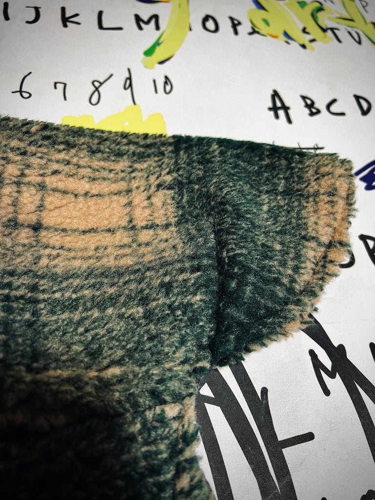 "Breeding for whom?" JACKET&CAP-GREEN