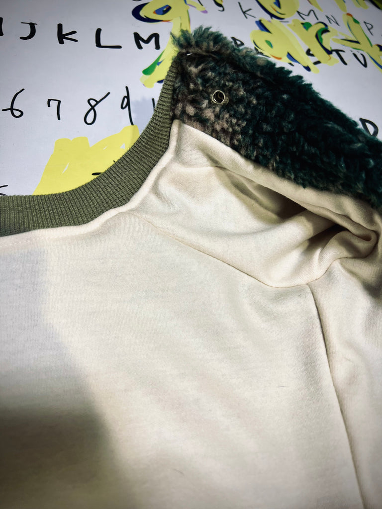 "Breeding for whom?" JACKET&CAP-GREEN