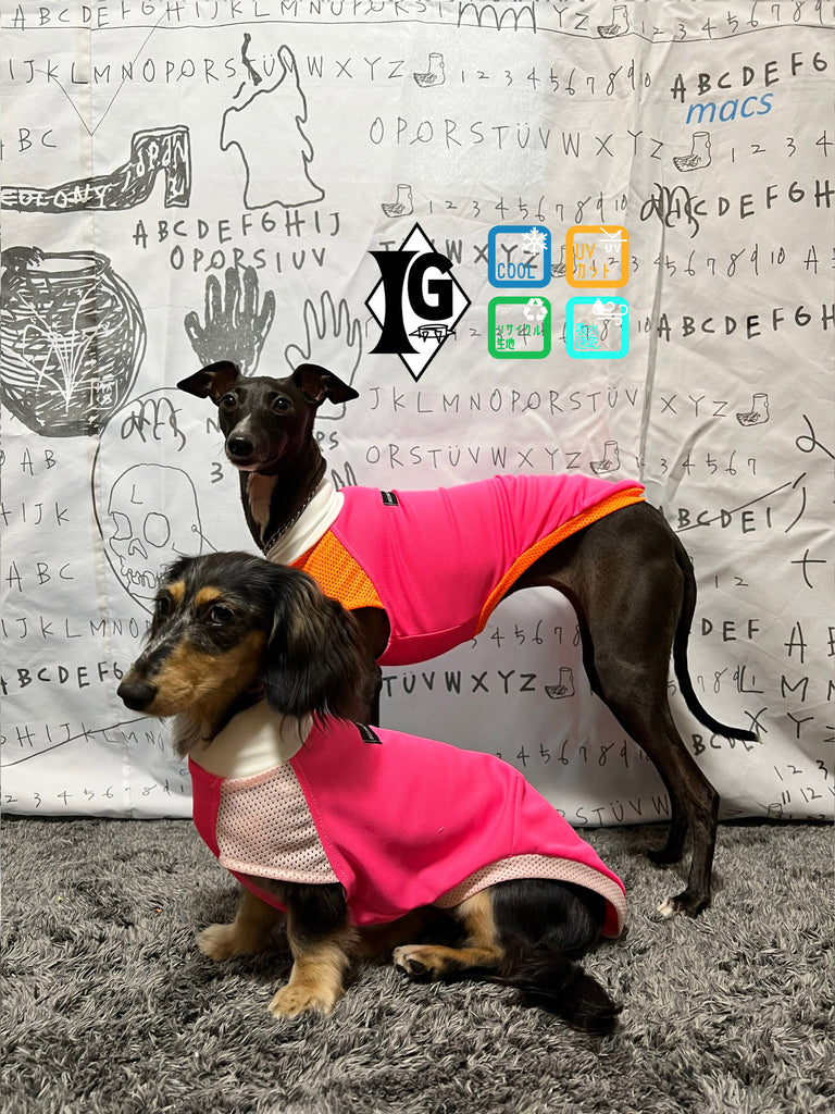 "paparazziG" UVcut+Cool No-sleeve Long Version ORANGE