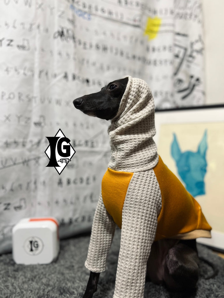 "I'm so picky" Turtleneck Pullover-Mustard