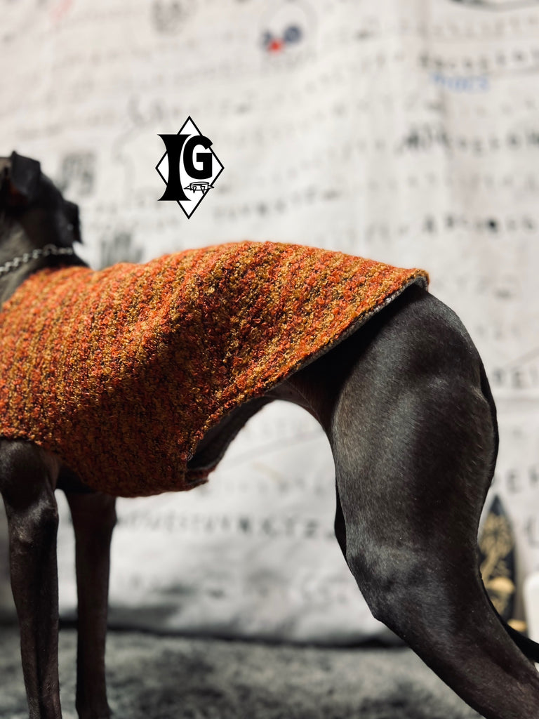 "I'm so picky" Tweed Vest-YELLOW RED
