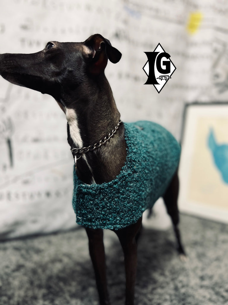 "I'm so picky" Tweed Vest- EMERALD GREEN