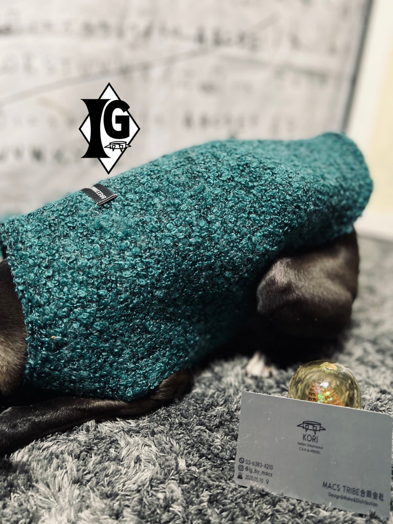 "I'm so picky" Tweed Vest- EMERALD GREEN