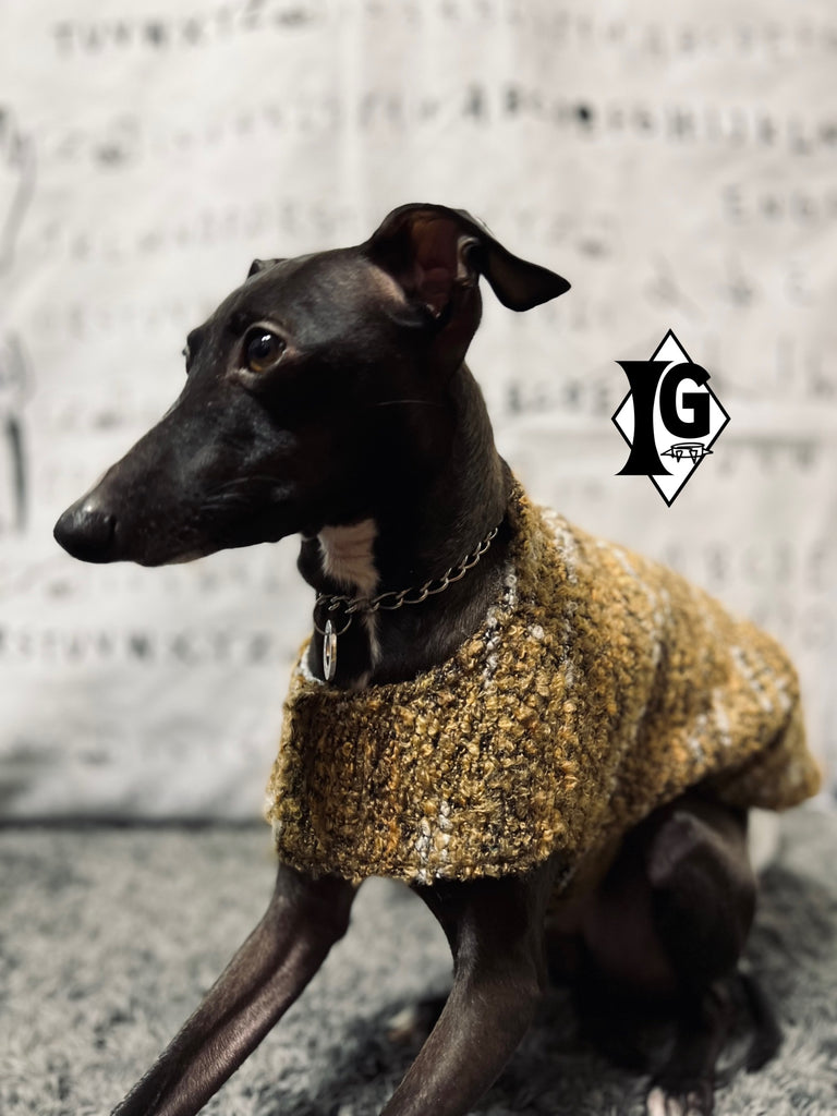 "I'm so picky" Tweed Vest-DARK BROWN