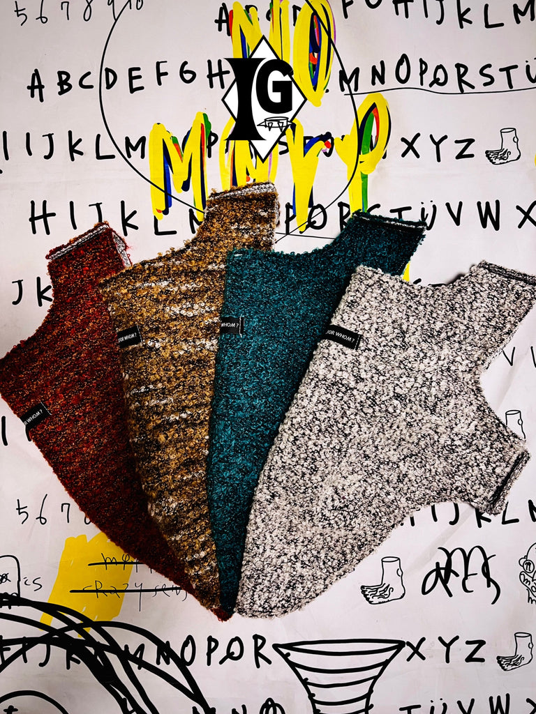 "I'm so picky" Tweed Vest- EMERALD GREEN