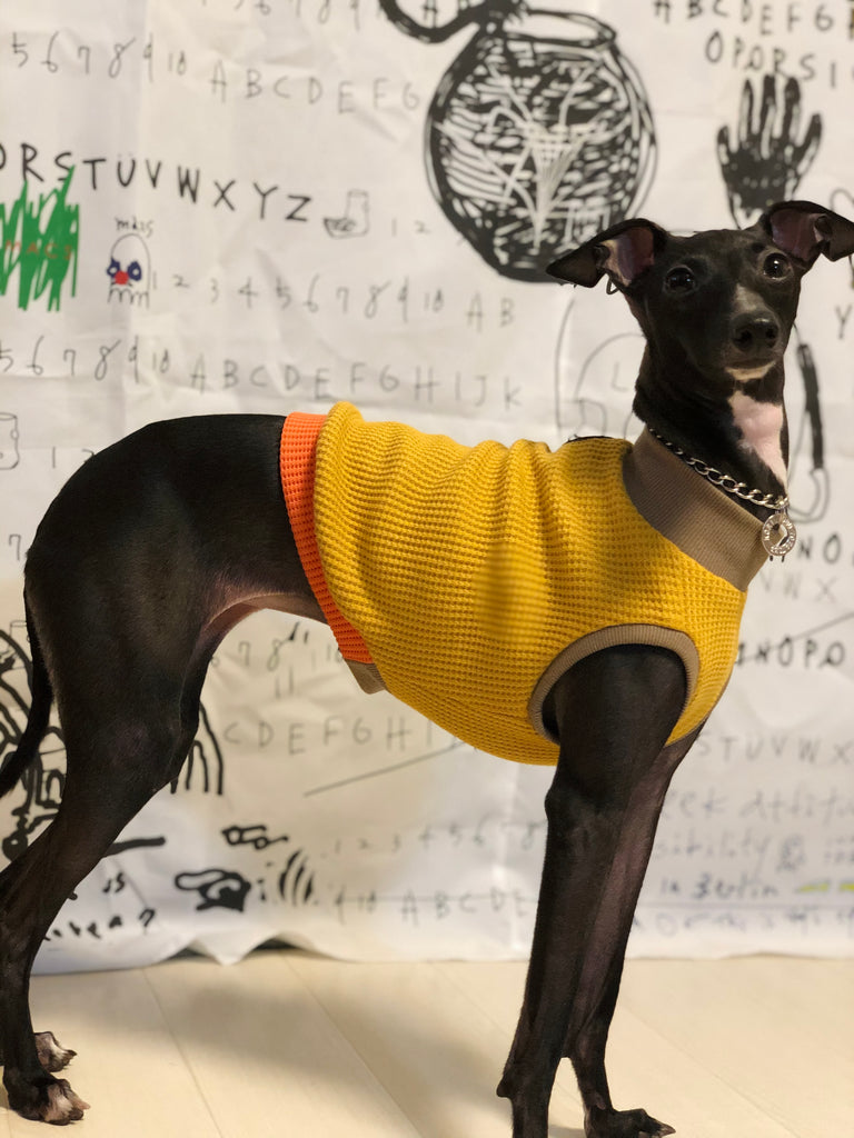 "A.M.10:00" No-sleeve-YELLOW