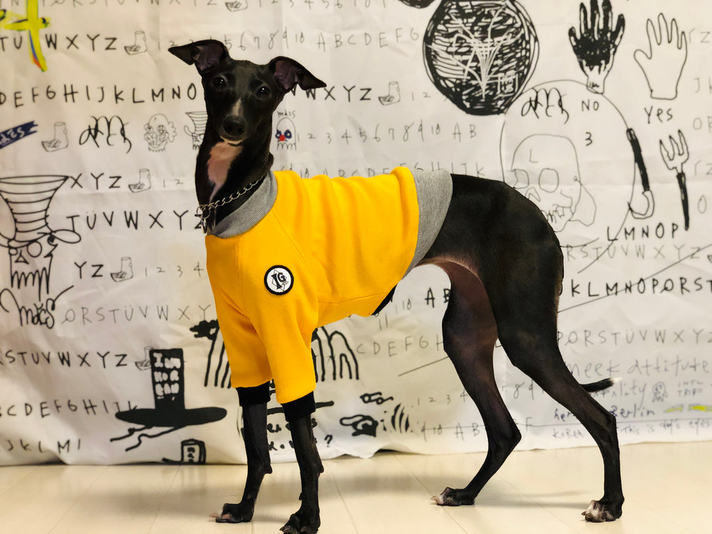 "A.M.10:00" T-Shirt -YELLOW