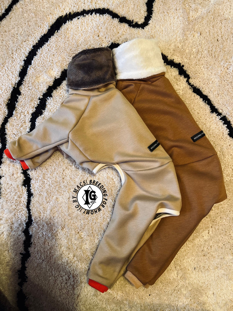 “Stand-by(BFW?)” Rompers inBOA-BROWN