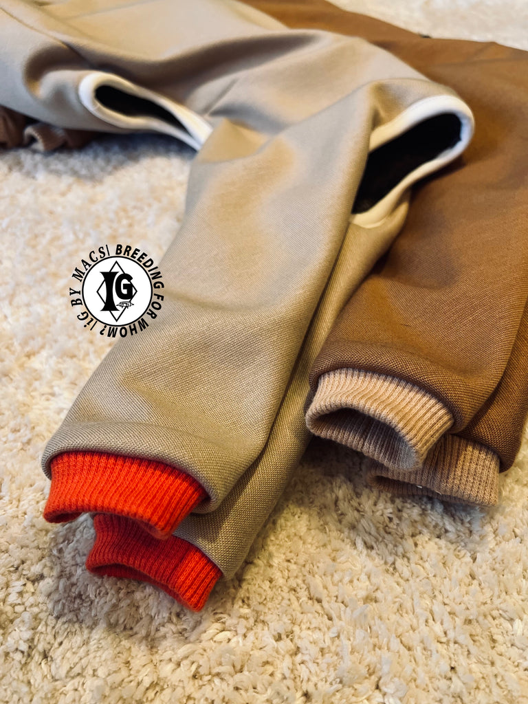 “Stand-by(BFW?)” Rompers inBOA-BROWN