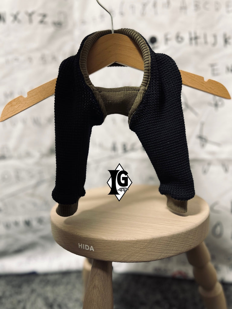 "I'm so picky" 2way Rompers-BLACK