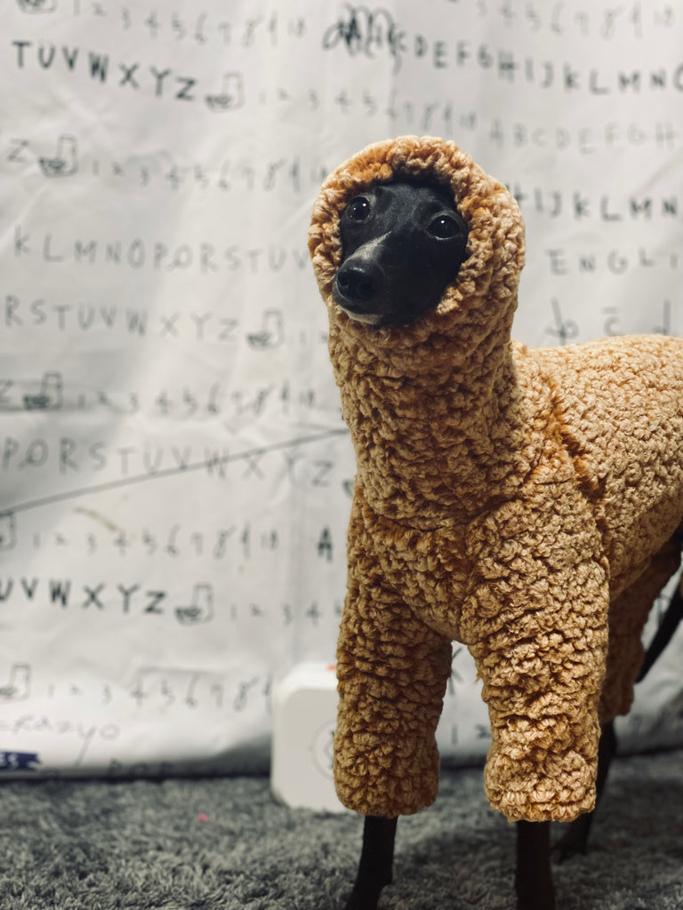 "Breeding for whom?" Rompers-ALPACA BEIGE