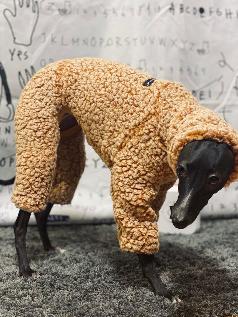 "Breeding for whom?" Rompers-ALPACA BEIGE