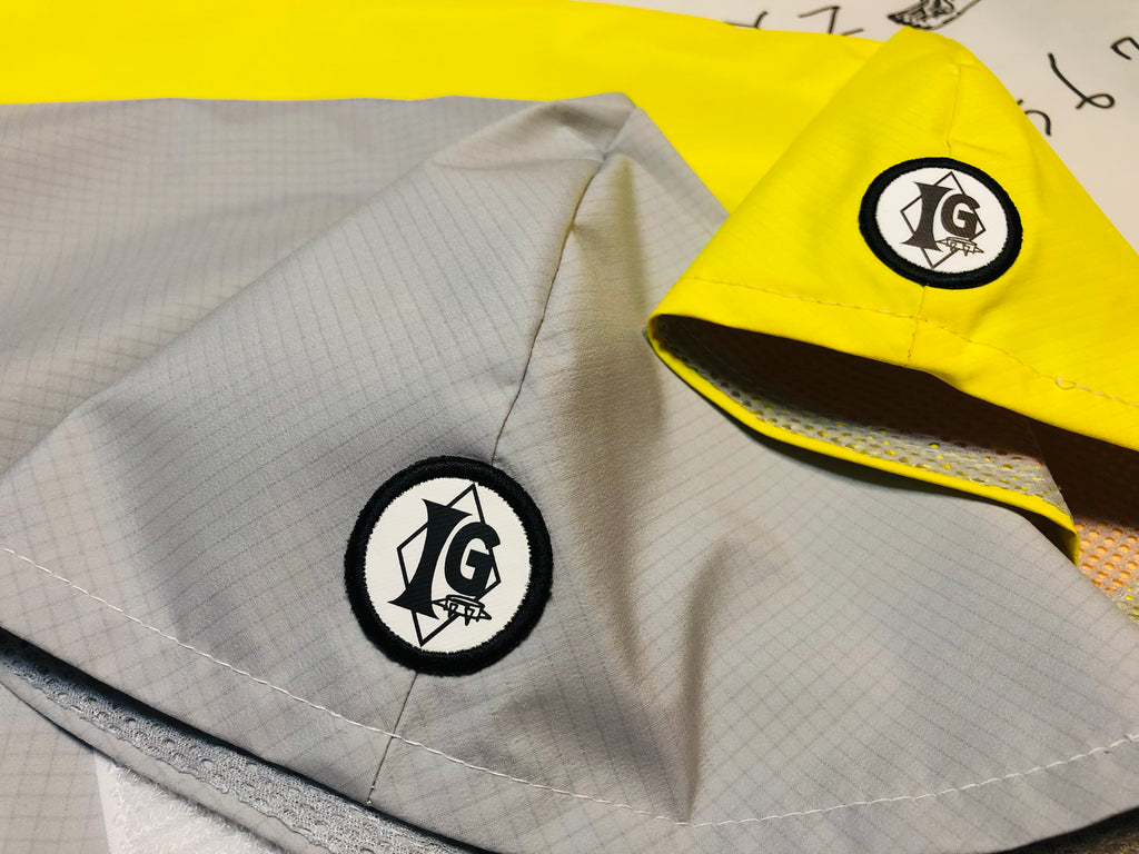 "Craving sunny days" RAINCOAT-YELLOW