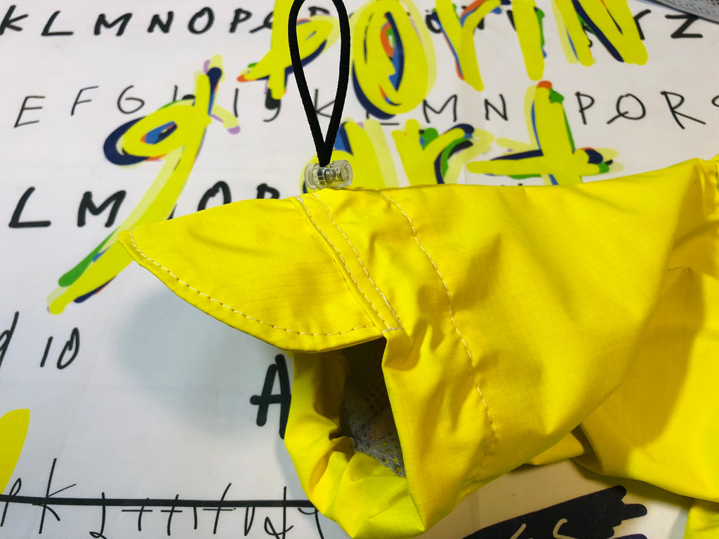 "Craving sunny days" RAINCOAT-GRAY